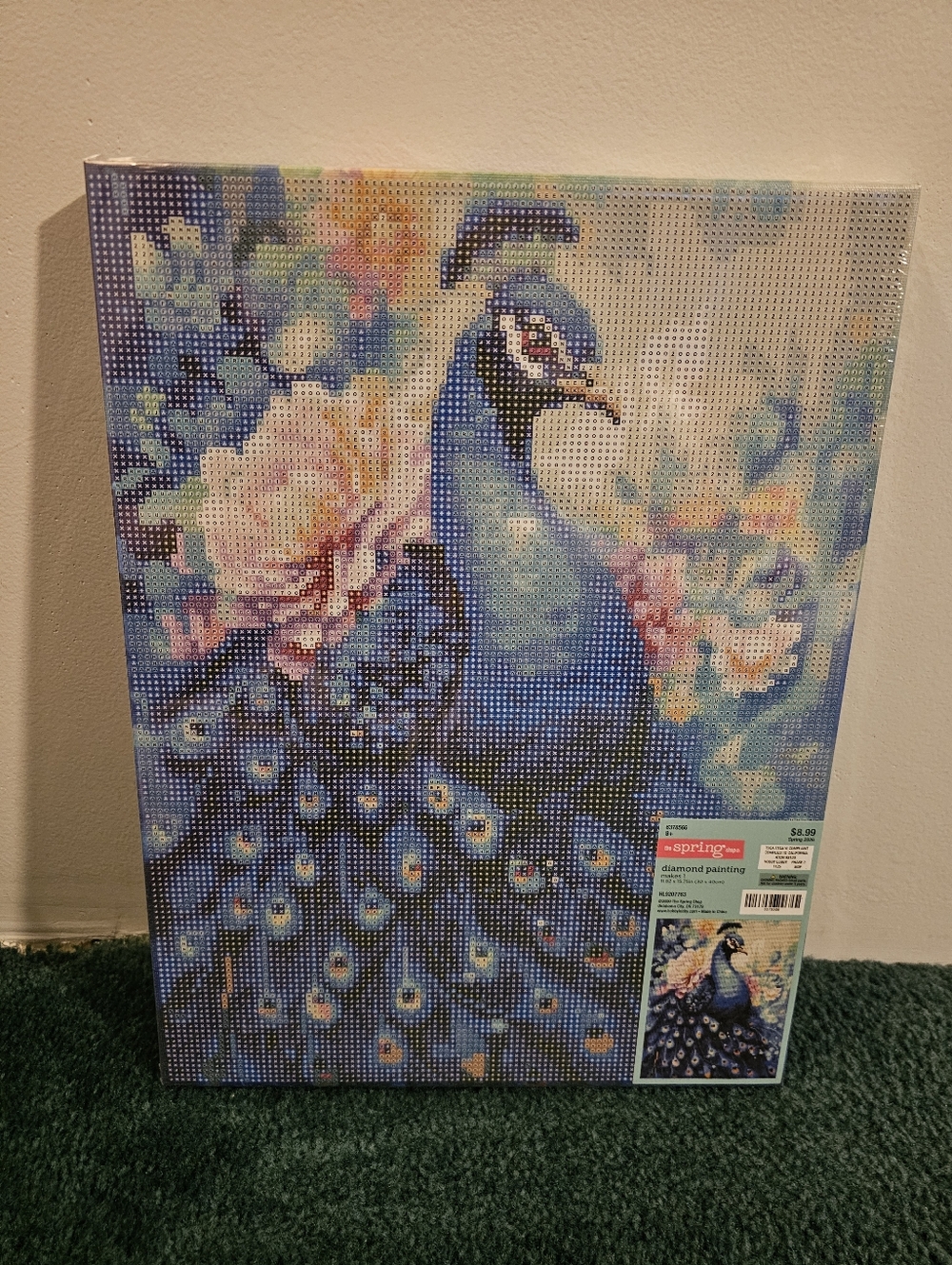 Hobby Lobby Peacock Diamond Art Kit